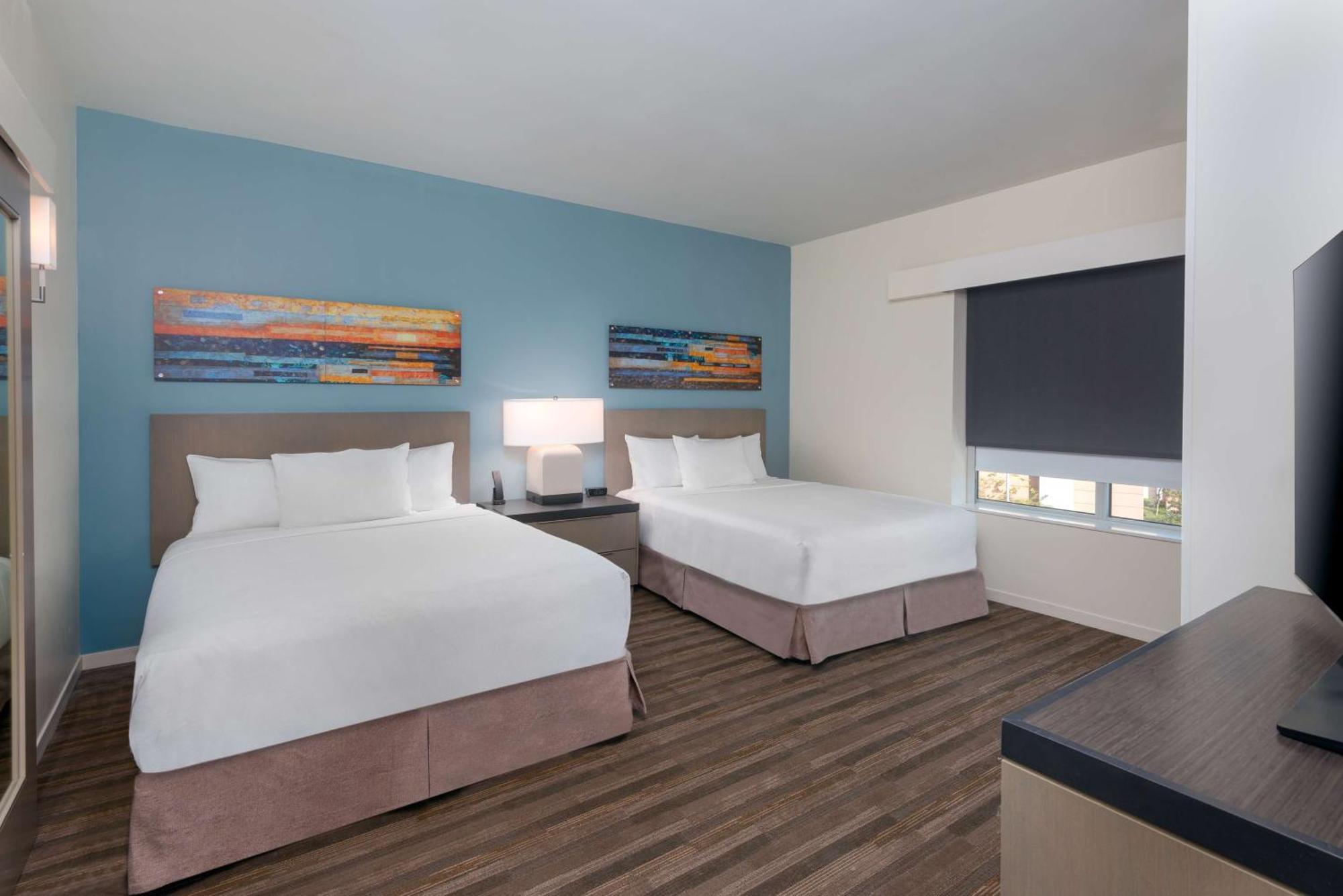 One-Bedroom Suite Two Queen Beds Kitchen Accessible Tub